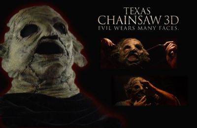 Leatherface's Hero Mask
A young woman travels to Texas to collect an inheritance; little does she know that an encounter with a chainsaw-wielding killer is part of the reward. This is Leatherfaceâ€™s (Dan Yeager) hero and screen matched mask used in the 2013 slasher, Texas Chainsaw 3D. This is one of five masks used during different stages of the film when the looks of the mask would change. Along with being matched to the movie poster with multiple masks on shelves, this mask was the used from the time when Leatherface sews the new mask onto his face until he gets into the fight causing the mask to become bloody and the production team changing to the bloody version of this mask. Along with the mask, I also have the needle and thread Leatherface used to sew the mask onto his face.
Keywords: Leatherface Mask